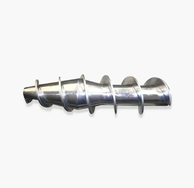 What is the difference between refurbishing and replacing a rubber screw barrel with a new one?